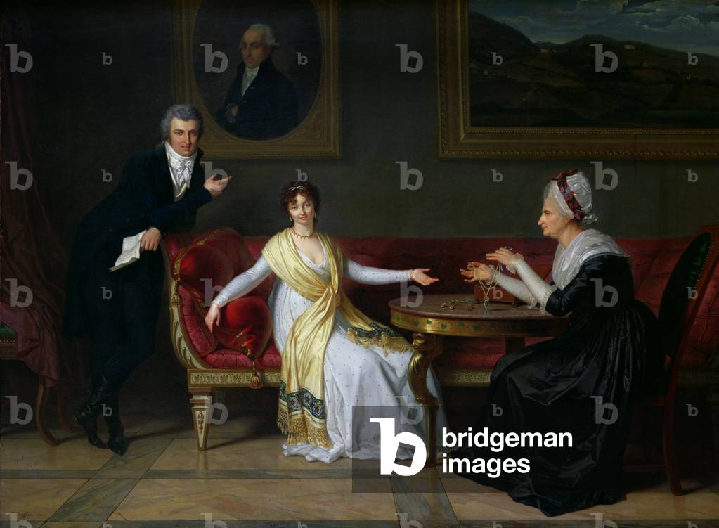 Bild von Gemälde "Die Familie Salucci", 1800 von Louis Gauffier