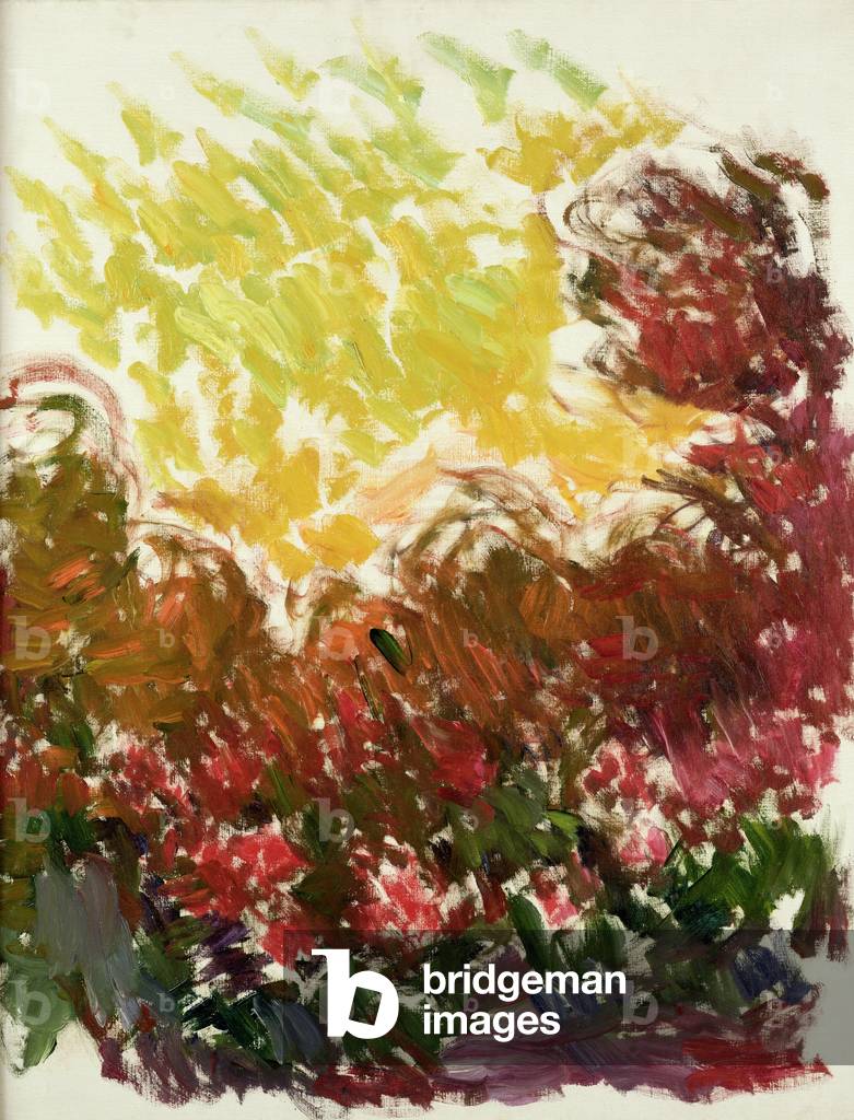 Immagine di Dipinto "Il giardino di Giverny", 20th Secolo di Claude Monet