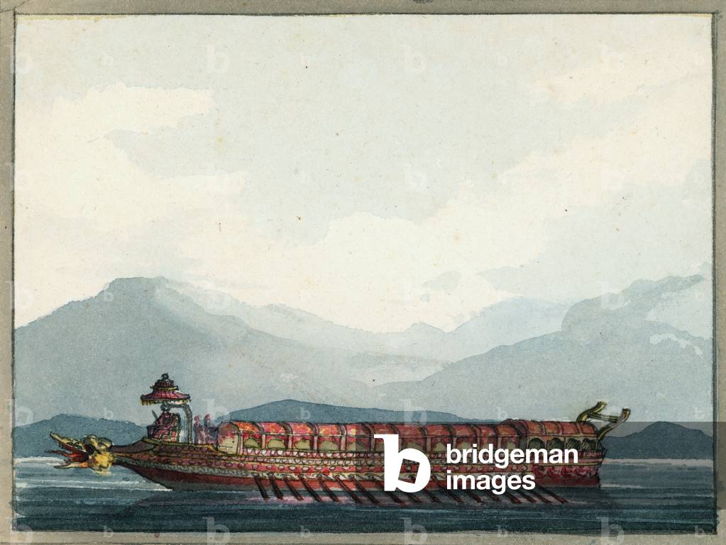 The Bucentaur, 1809 (w/c)