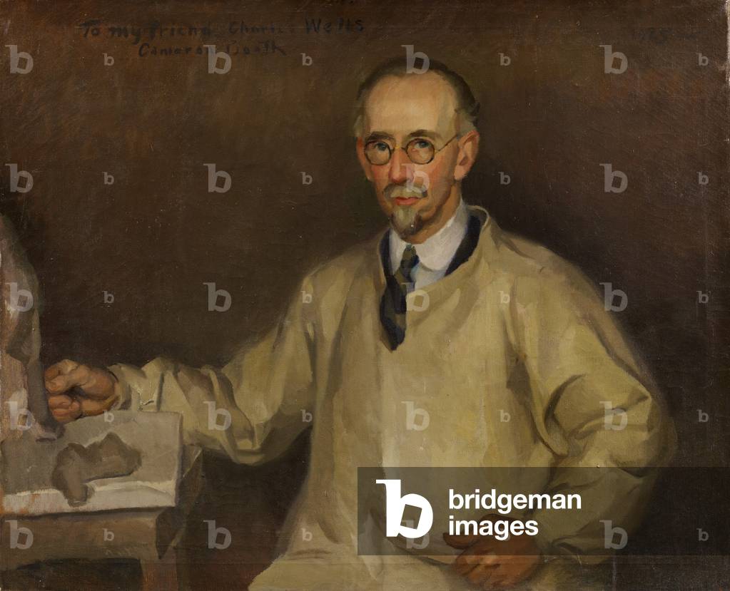 Portrait of Charles S. Wells, 1925 (oil on canvas)