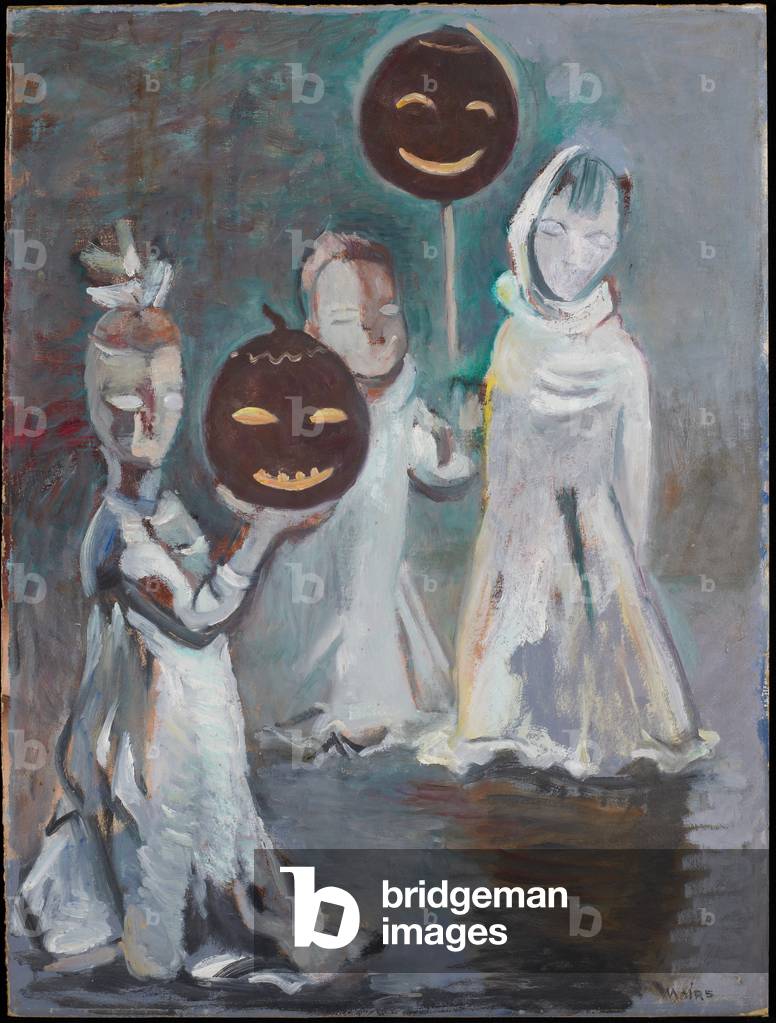 Halloween (oil on canvas)