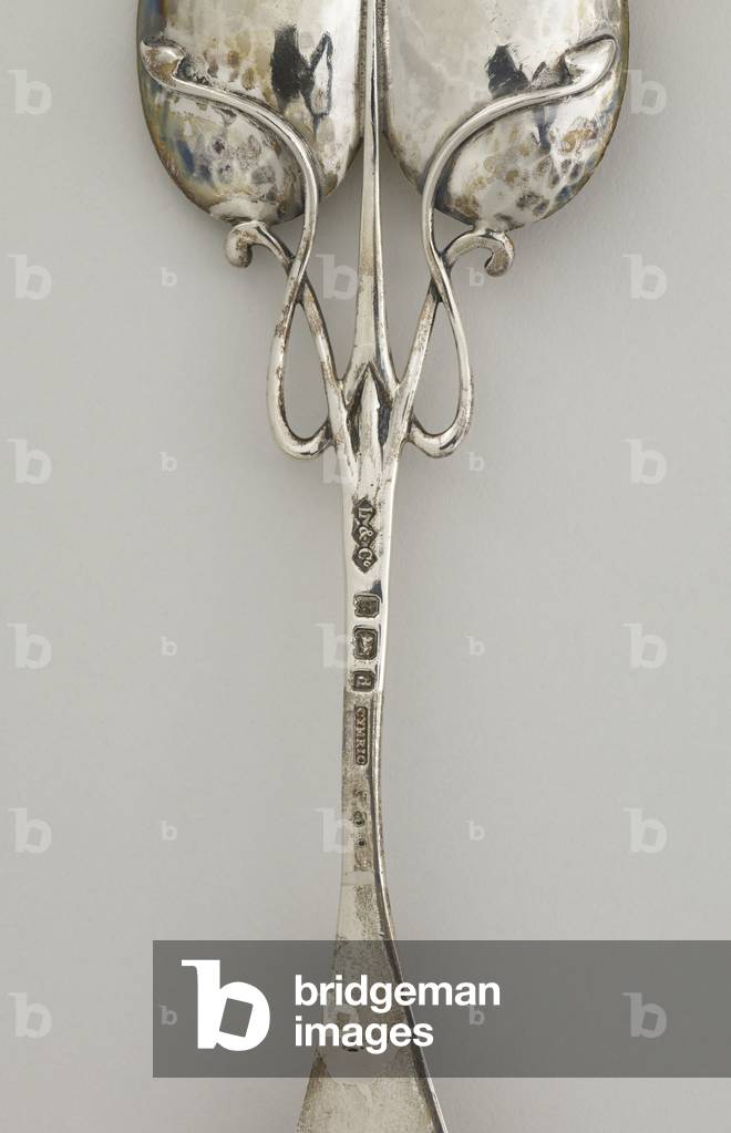 Spoon, detail of the reverse,1903 (silver)