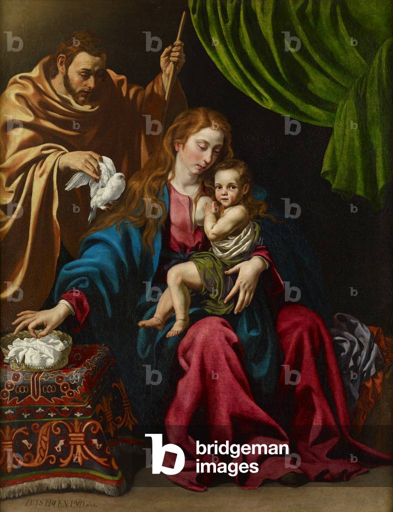 The Holy Family, 1613 (oil on canvas)