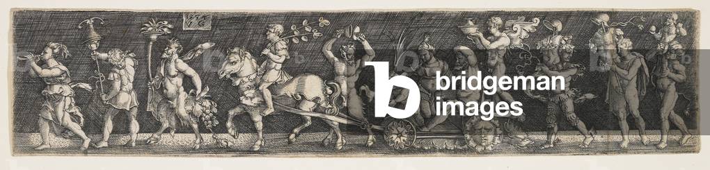 Triumph of Bacchus, 1534 (engraving)