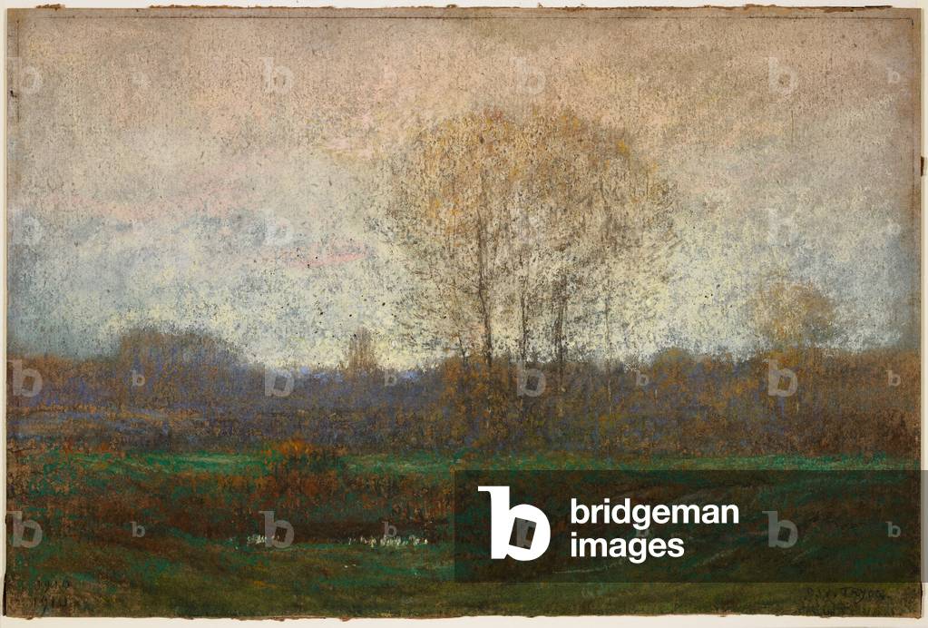 Landscape, 1910 (pastel)
