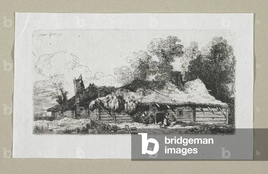 Landscape with Polish Farmstead, 1777