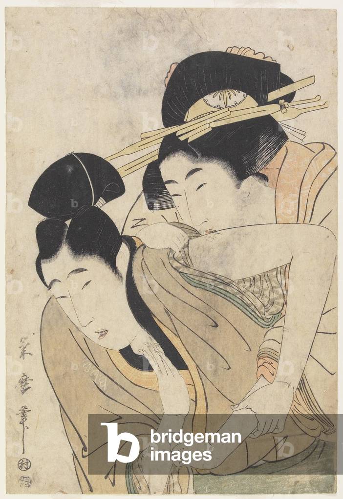 (Courtesan and her Lover), c. 1800-1804