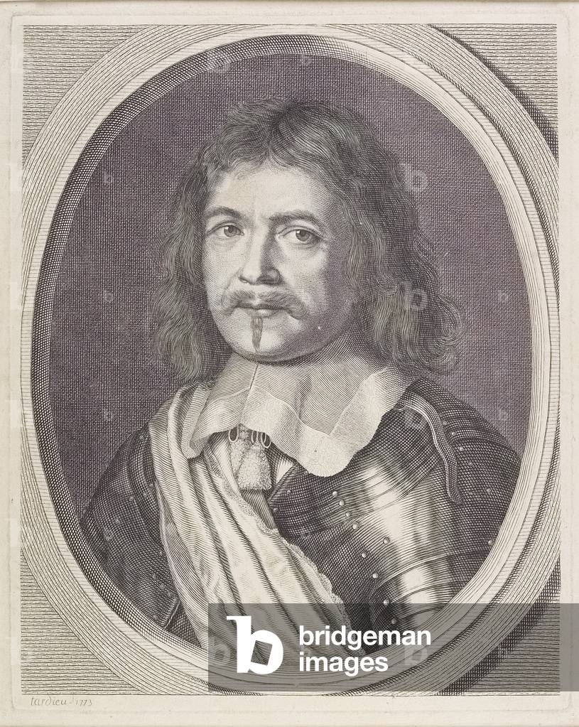 Portrait Bust, 1773 (engraving)