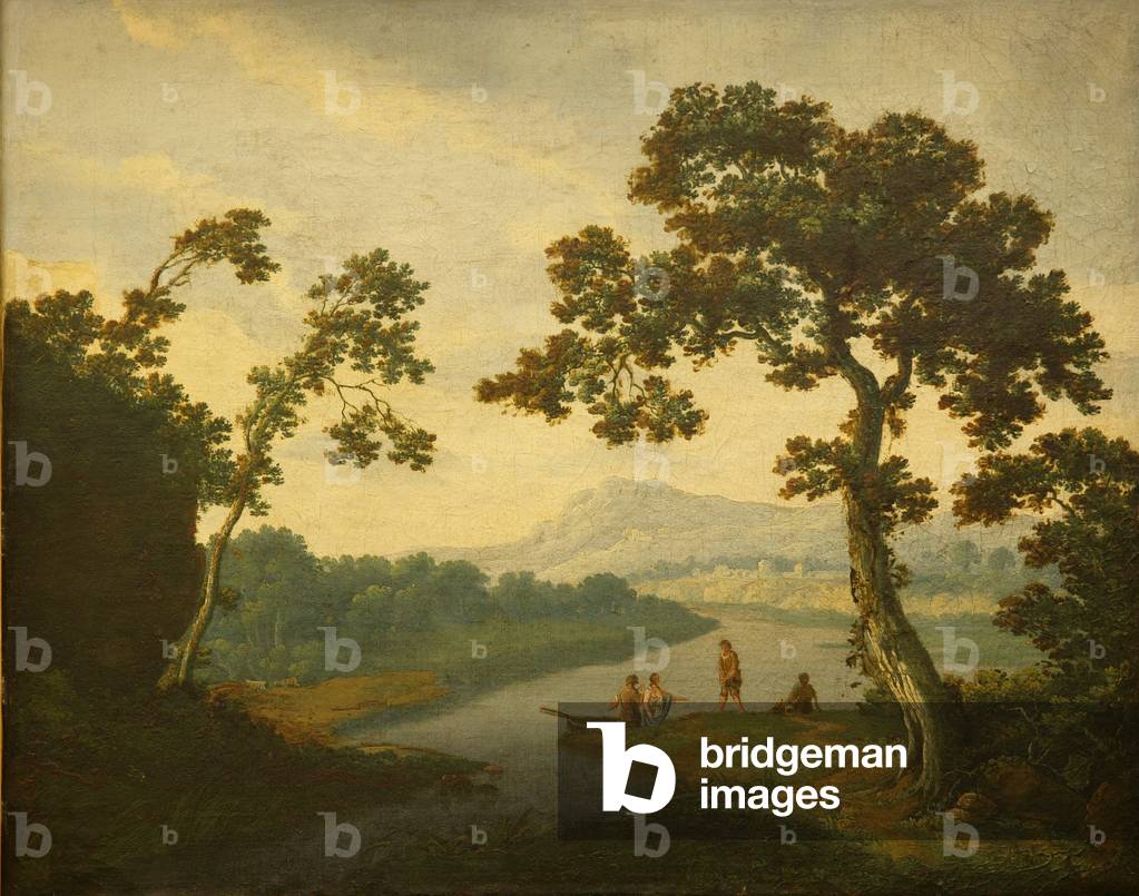 The Lakes of Killarney (oil on canvas)