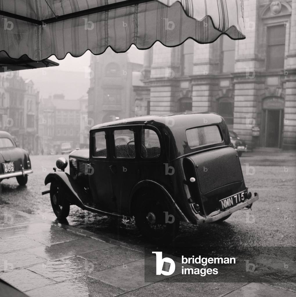 'Rain', Douglas, Isle of Man, September 1959 (b/w photo)