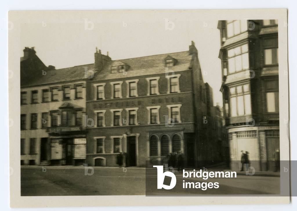 Sheffield Hotel, Douglas, Isle of Man, 1932-34 (b/w photo)