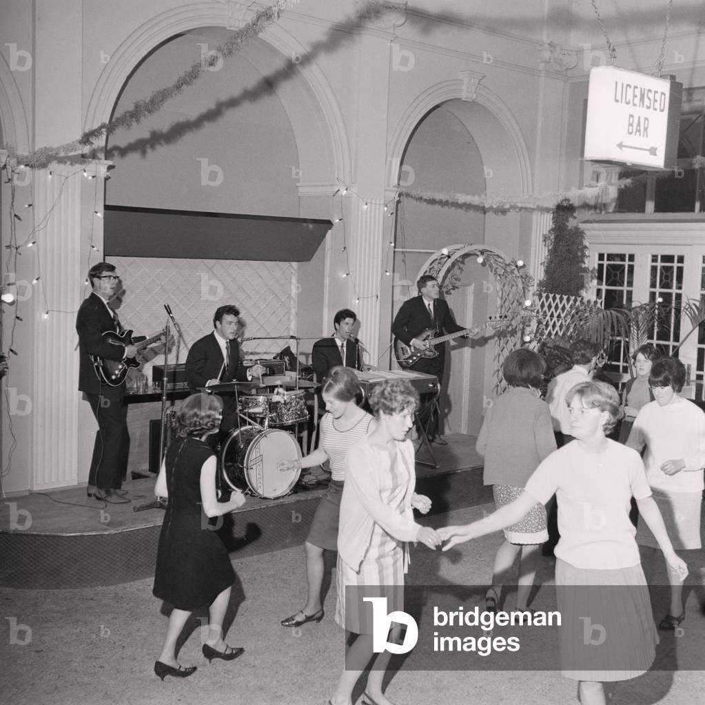 Ray Norman Combo, June 1966 (b/w photo)