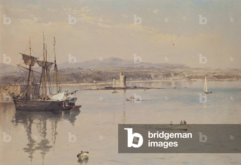 Douglas Bay, 1883 (oil on canvas)