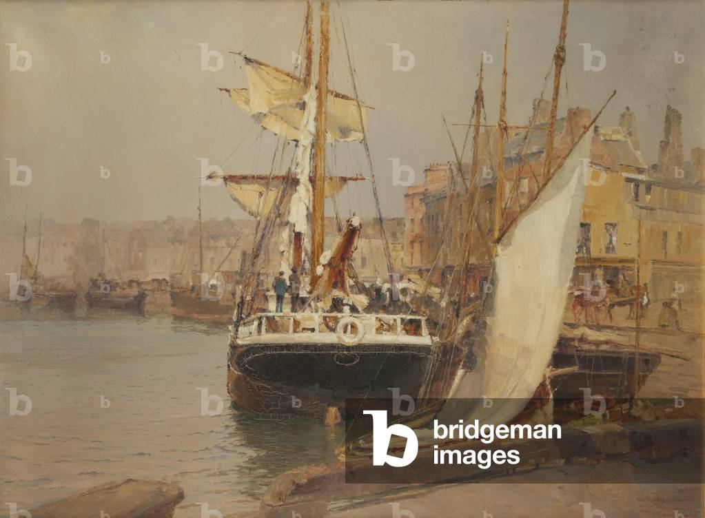 The Double Corner, North Quay, 1905 (oil on canvas)