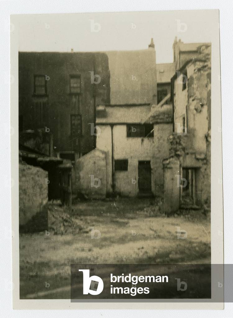 Barlow's (or Halsall's) yard, Douglas, Isle of Man, 1932-34 (b/w photo)