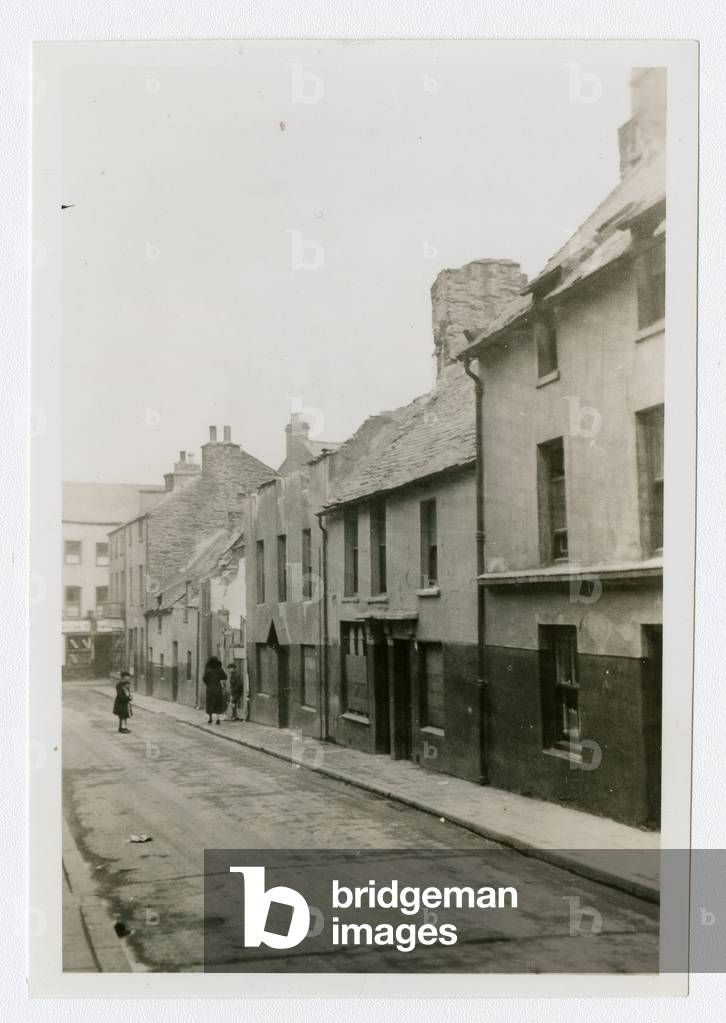 East side of Great Nelson Street, Douglas, Isle of Man, 1935 (b/w photo)