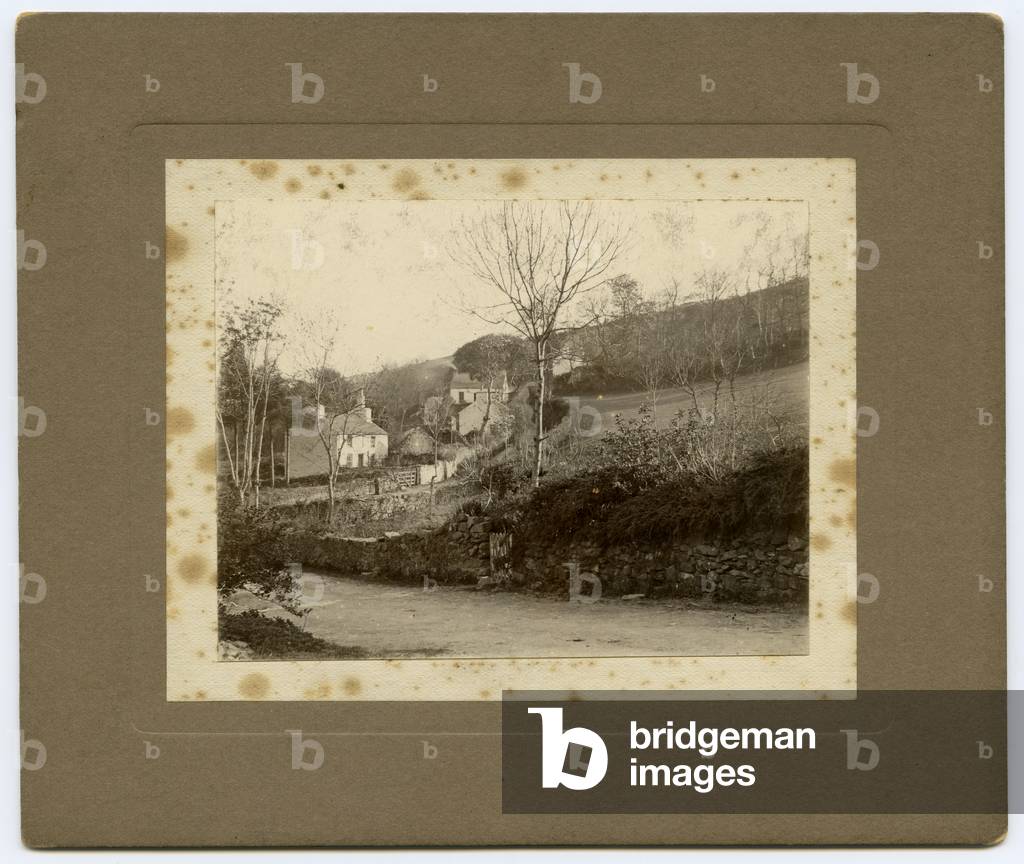 Ballaglass Cottage, Maughold, c.1907 (b/w photo)