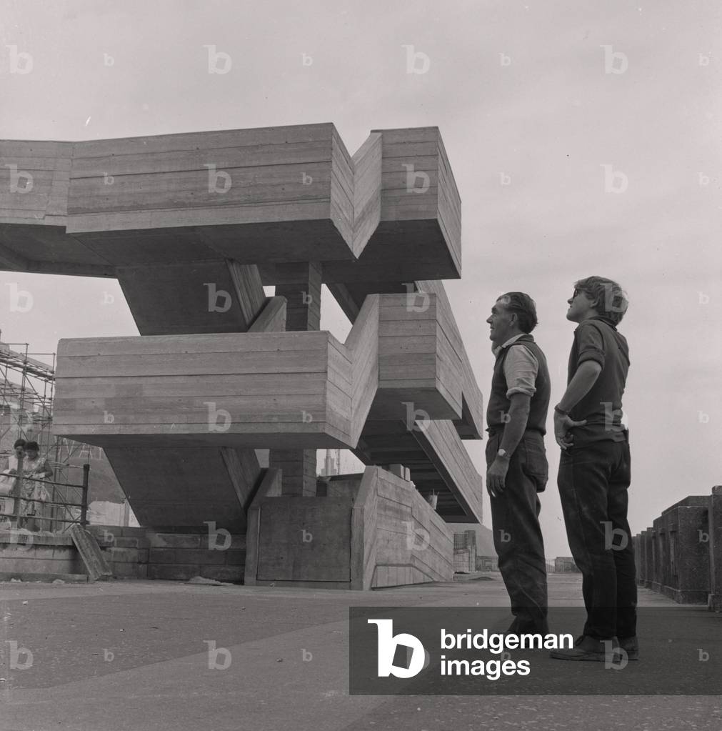 Derby Castle 'Puzzle', July 1968 (b/w photo)