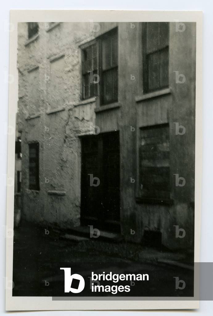 North corner of Fairy Ground and Bond Lane, Douglas, Isle of Man, 1932-34 (b/w photo)