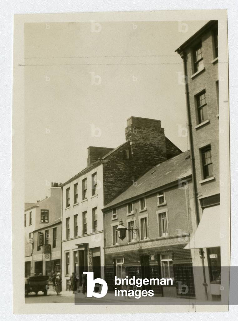 Bridge Inn, Douglas, Isle of Man, 1932-34 (b/w photo)