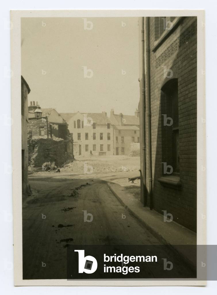 From the Parade to Seneschal Lane, Douglas, Isle of Man, 1932-34 (b/w photo)