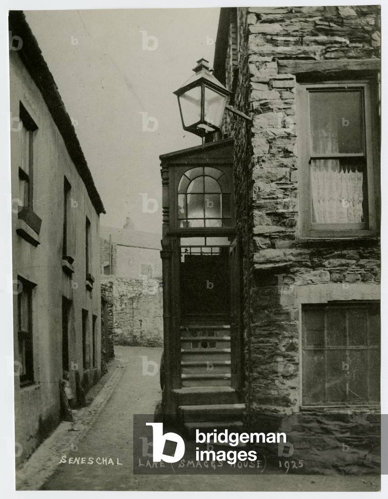Smagg's House, Seneschal Lane, Douglas, Isle of Man, 1925 (b/w photo)