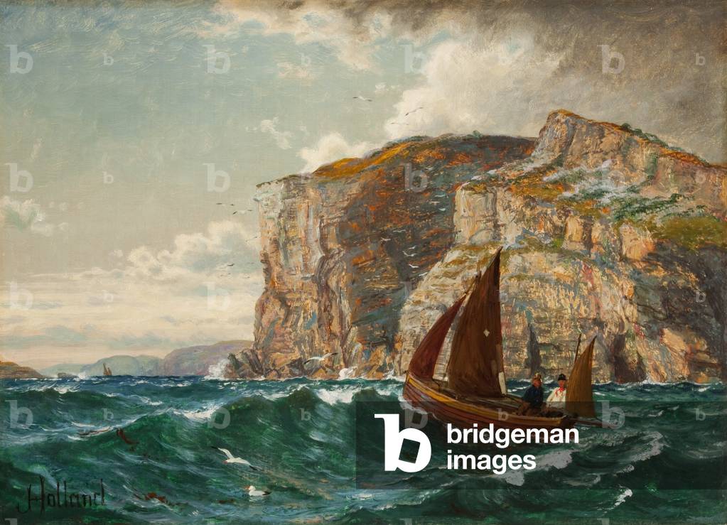 Spanish Head, Rushen (oil on canvas)