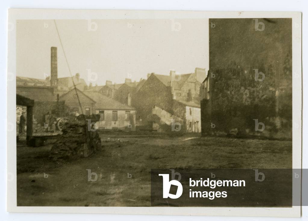 New Bond Street from Mahogany Bar, Douglas, Isle of Man, 1932-34 (b/w photo)