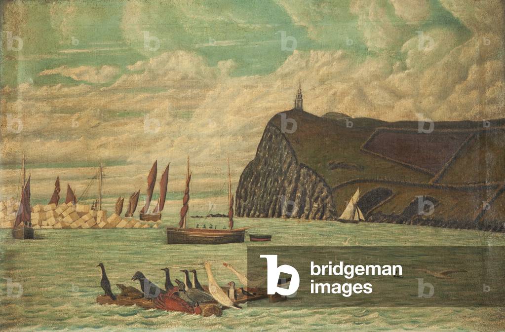 Bradda Head (oil on canvas)