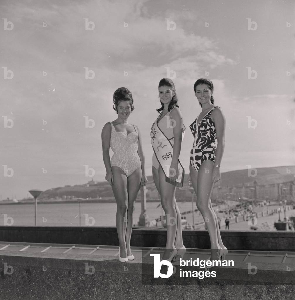 Bathing Beauty Competition, July 1969 (b/w photo)