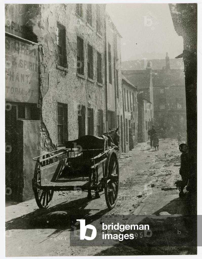 Fancy Street, Douglas, Isle of Man, 1895 (b/w photo)