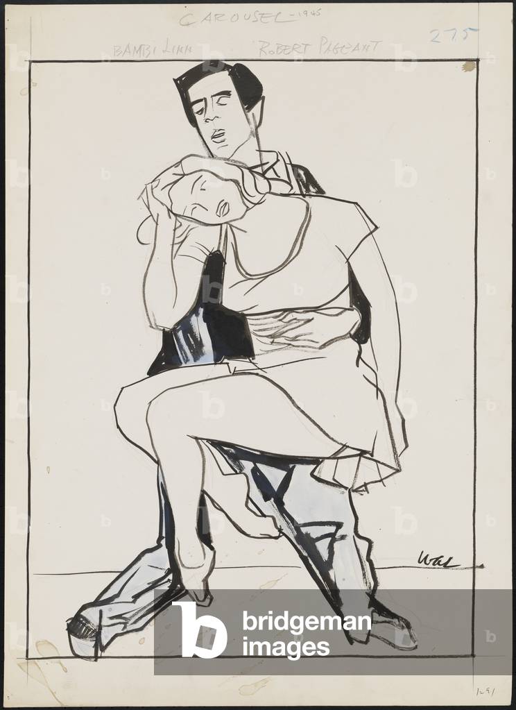 Bambi Linn and Robert Pagent in 