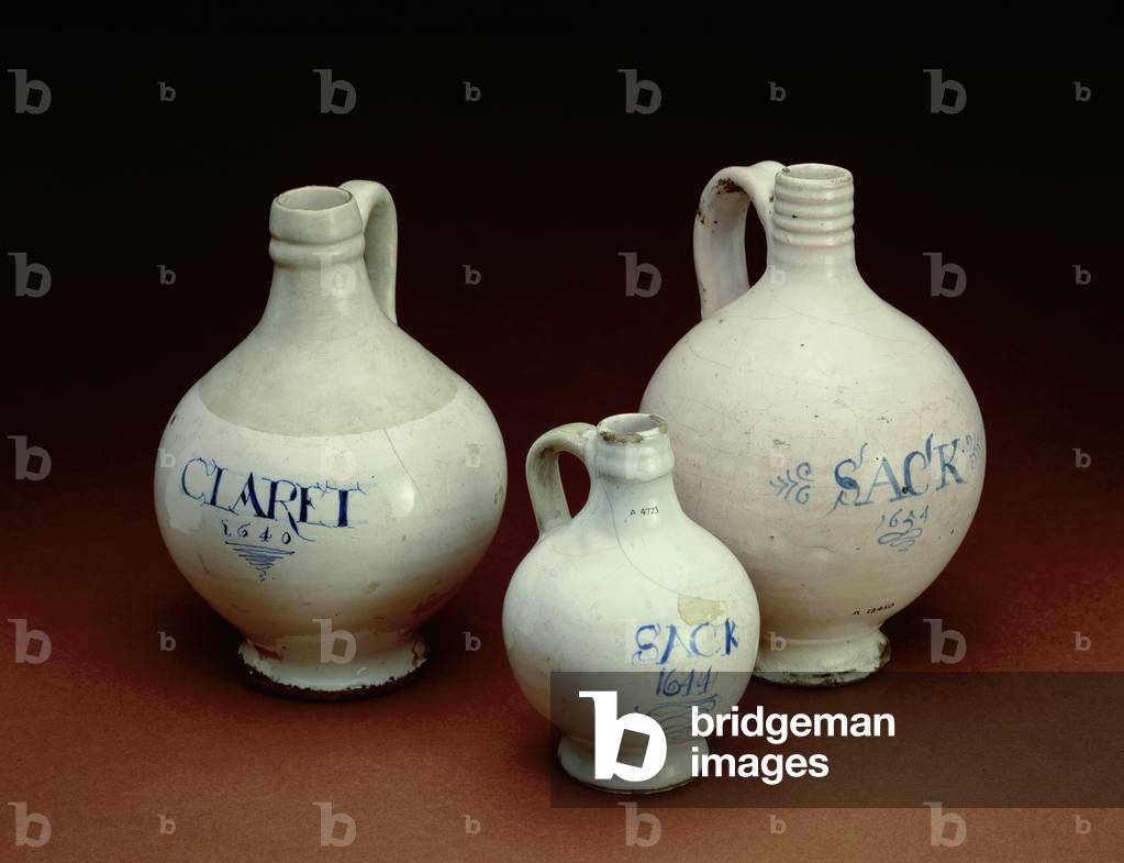 Bouteilles Delft (faïence)