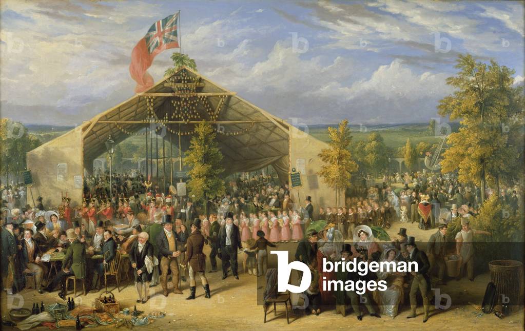 The Annual Fete of the Licensed Victuallers' School, 1831 (oil on panel)