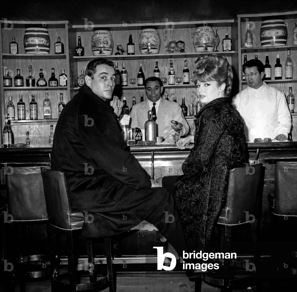 Vittorio Gassman et Annette Vadim