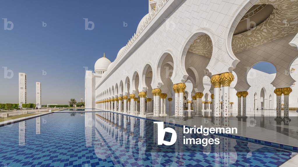 Sheikh Zayed Grand Mosque, Abu Dhabi, United Arab Emirates (photo)