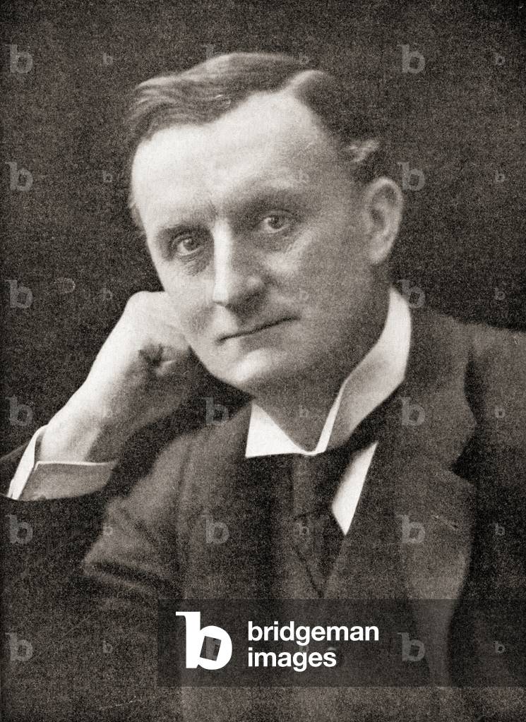 Edward Grey, 1st Viscount Grey of Fallodon,1862-1933, aka Sir Edward Grey, British Liberal statesman.From The History of the Great War, pub.c. 1919