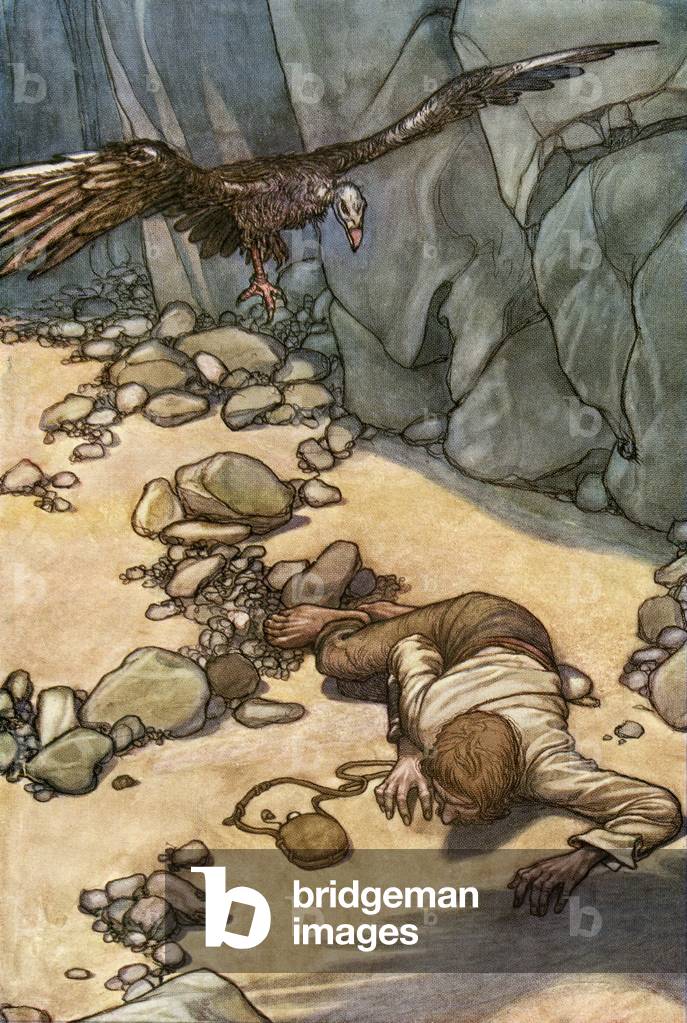 Illustration to the poem The Song of the Dead, by Rudyard Kipling, from A Song of the English, pub.c.1914