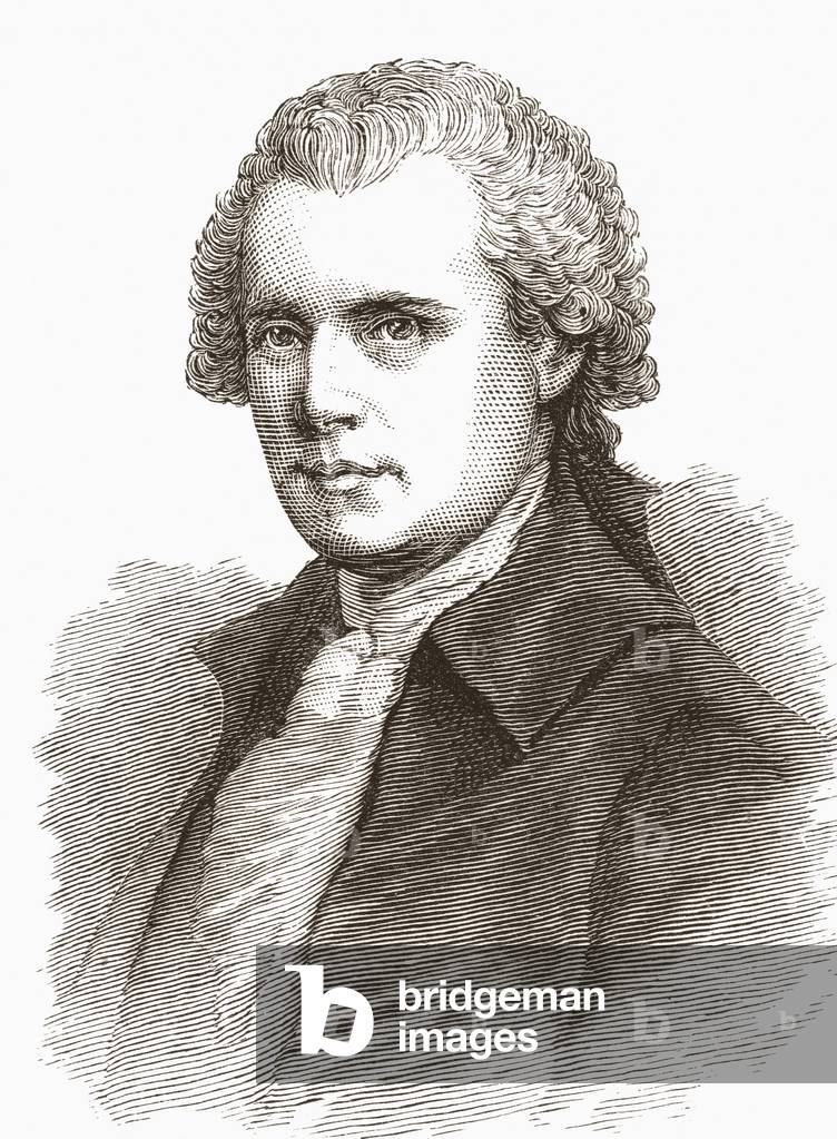 John Singleton Copley, from 'The Magazine of Art', published 1878 (litho)