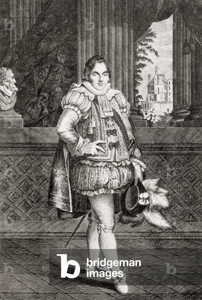 Charles Ferdinand d'Artois, Duke of Berry,  1778  1820.  Younger son of  king Charles X of France. From The Turbulent Duchess by Baroness Orczy, published 1936.