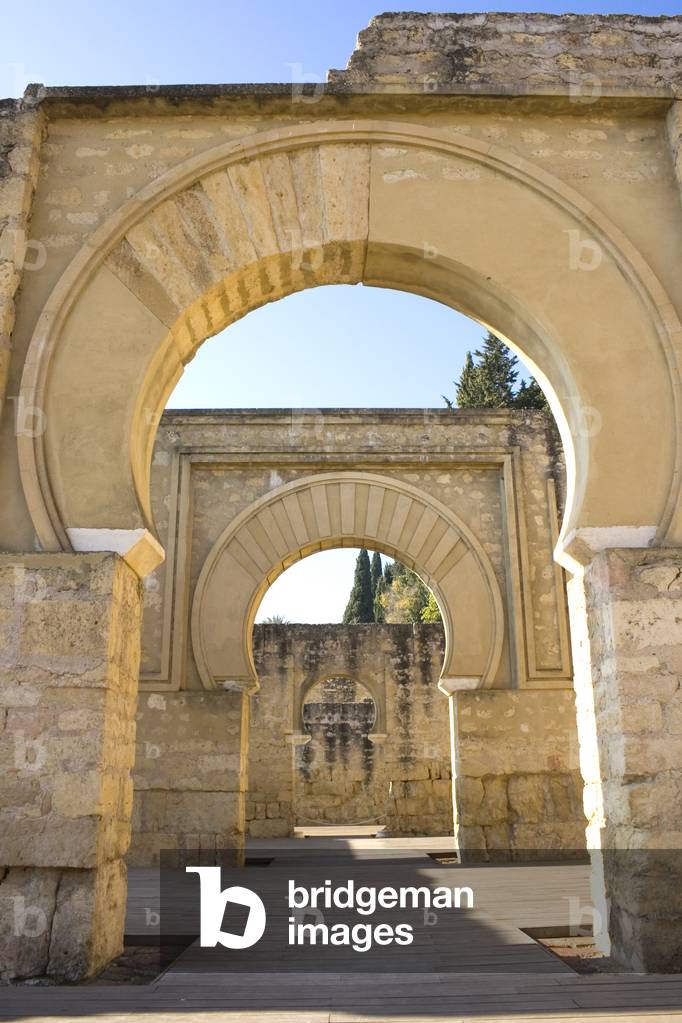Edificio Basilical Superior at Medina Azahara or Madinat al Zahra palace city, Cordoba, Spain (photo)