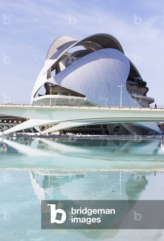 El Palau de les Arts Reina Sofía, The City of Arts and Sciences, Valencia, Spain (photo)