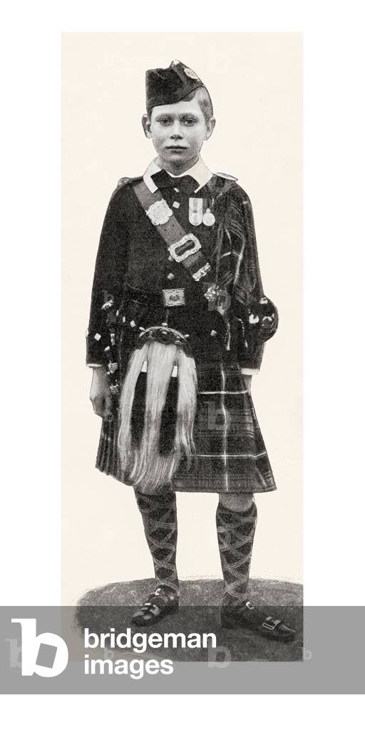 Prince Albert later George VI, King of the United Kingdom, from the magazine The World and His Wife, pub.1907