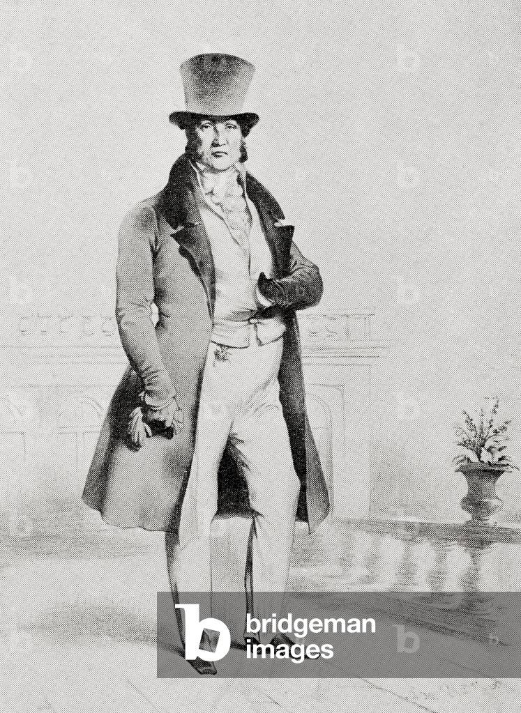 Louis Philippe I, 1773  1850.  King of the French from 1830 to 1848.   From The Turbulent Duchess by Baroness Orczy, published 1936.