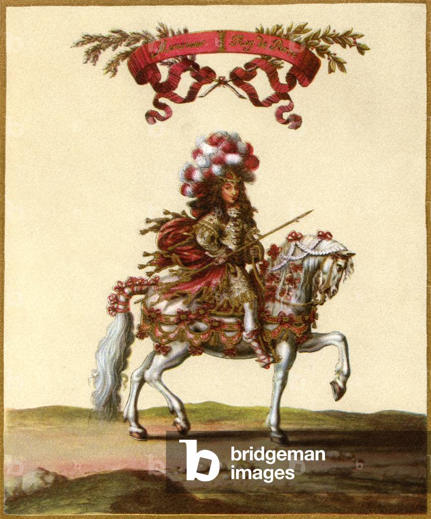 Philippe I, 1640-1701, Duke of Orleans, as the King of Persia
