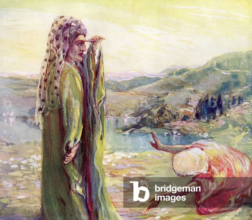 And there came a messenger unto Job