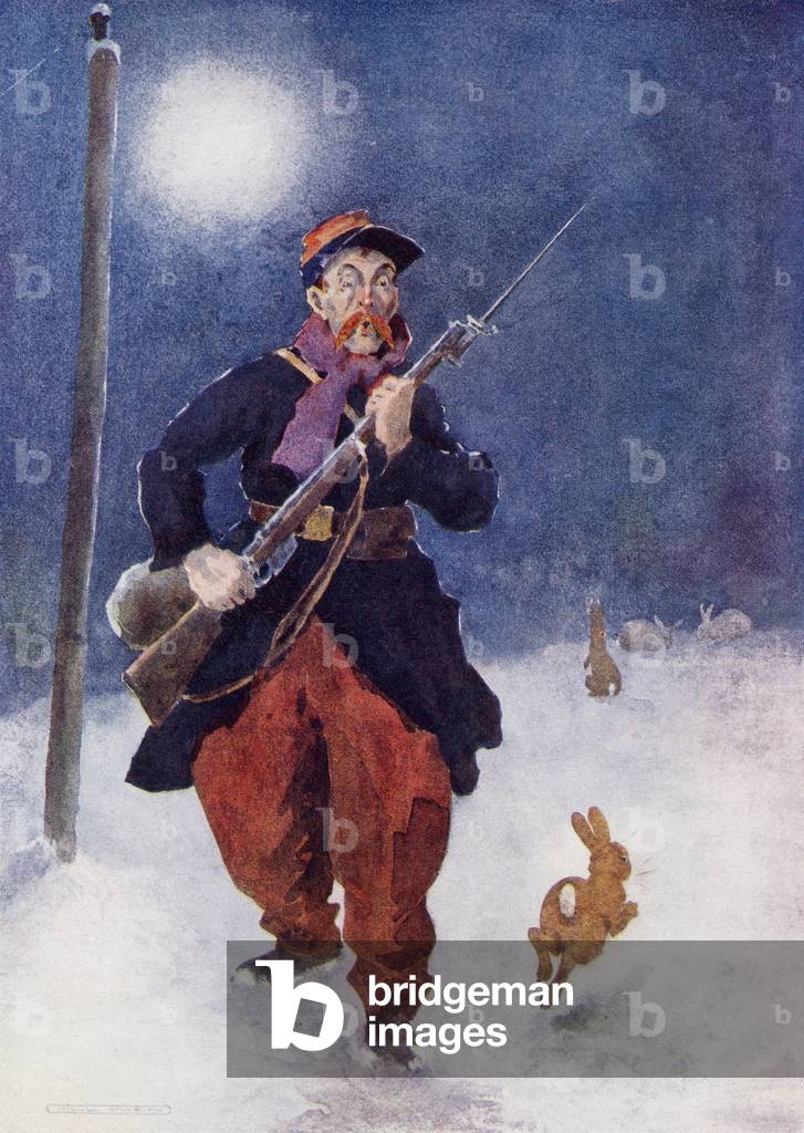 Qui Va La, from 'Princess Marie-José's Children's Book' published 1916 (colour litho)