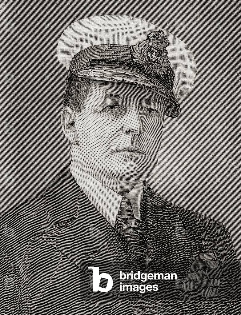 Admiral of the Fleet David Richard Beatty, 1st Earl Beatty , 1871  1936.  Royal Navy officer.  From A First Book of British History published 1925.