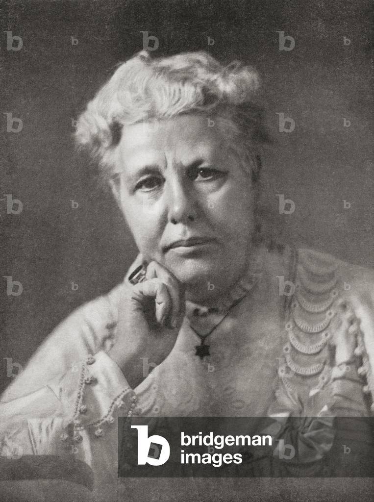 Annie Besant, from 'Bibby's Annual', published 1910 (litho)