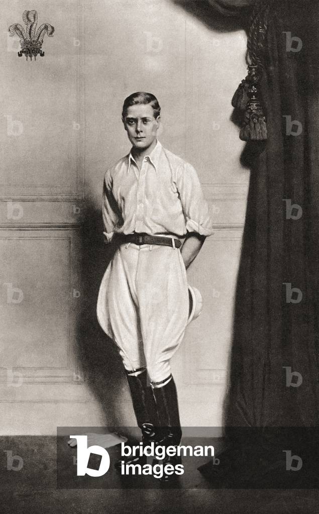 The Prince of Wales in 1935 (litho)